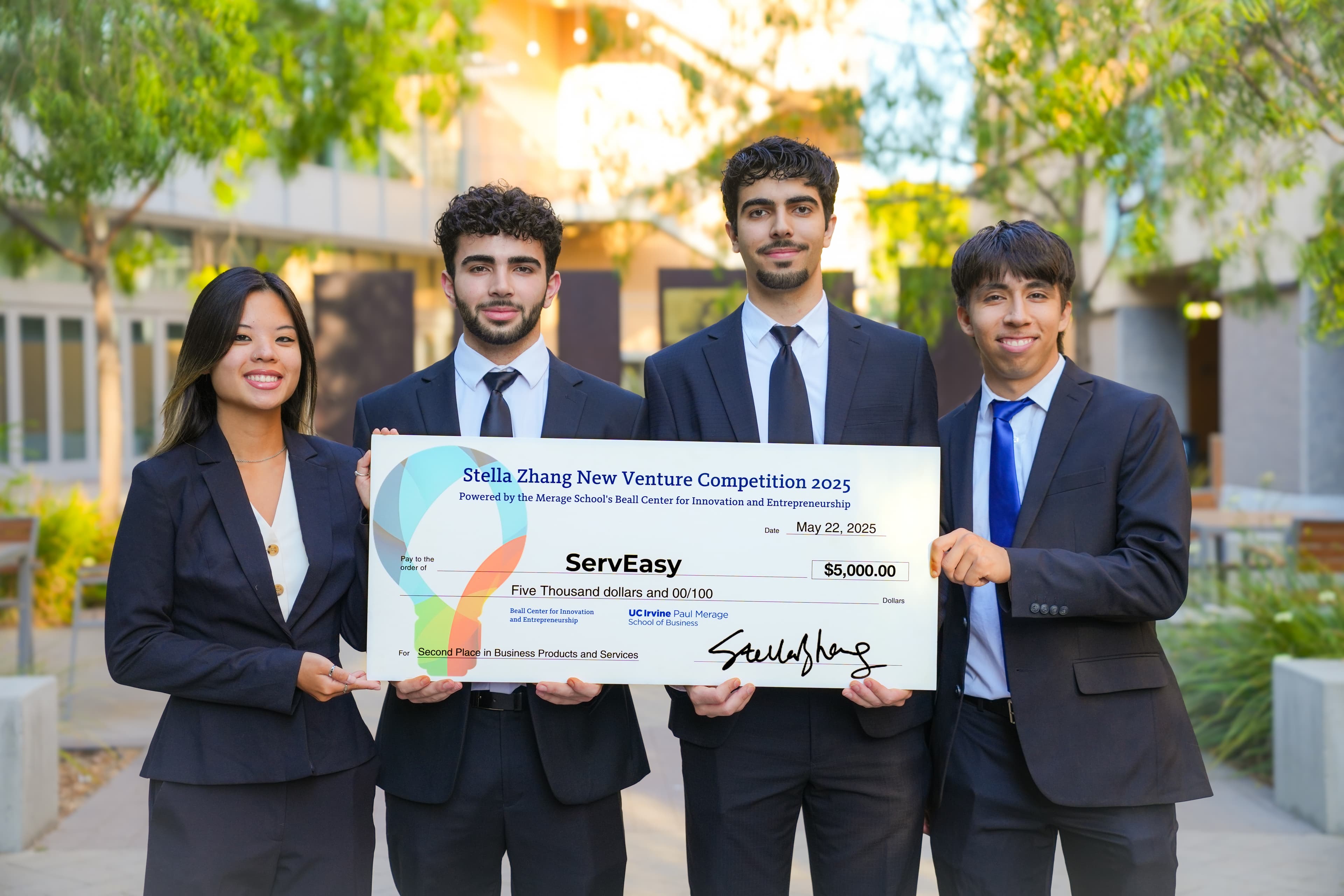 Stella Zhang New Venture Competition photo 1