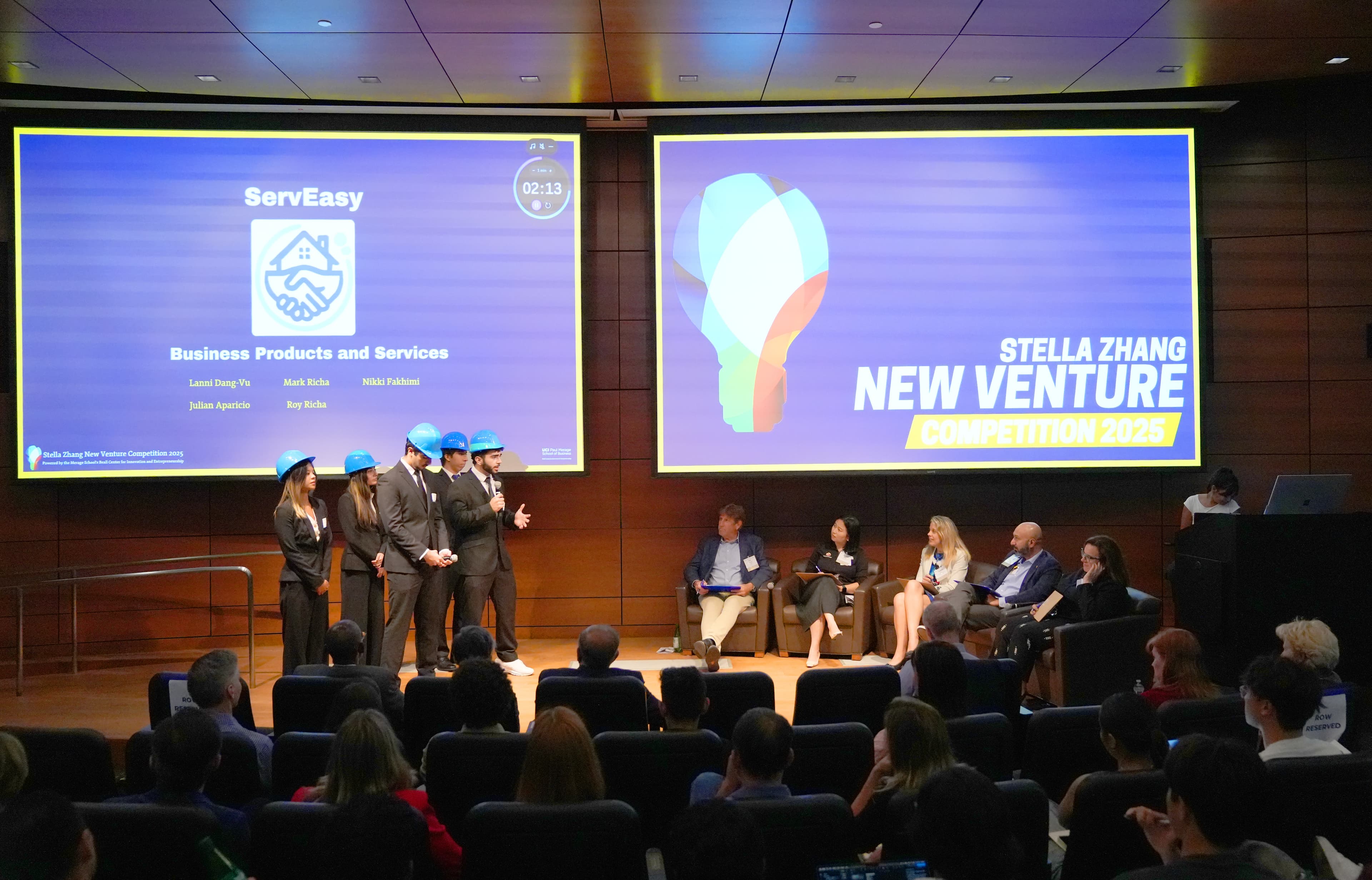 Stella Zhang New Venture Competition photo 2
